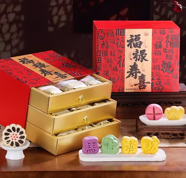 糕点礼盒装天津特产